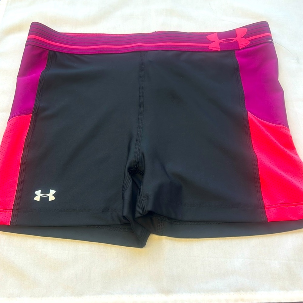 Women’s Under Armor Compression Boy Shorts, Heat Gear - 3 inch inseam. New